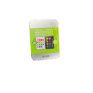Art 101 - Watercolor Travel Kit - Mini Art 101 - Creative Tools - Metal Tin